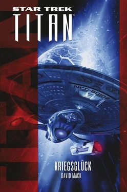 David Mack Star Trek - Titan: Kriegsglück обложка книги