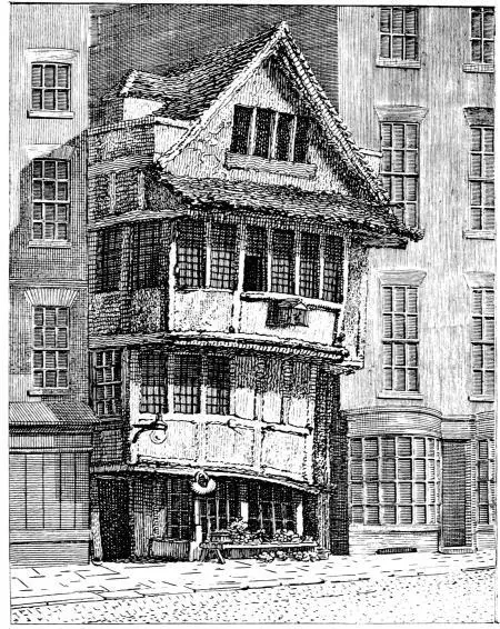 THE OLD FOUNTAIN IN THE MINORIES BUILT ABOUT 1480 DEMOLISHED 1793 From an old - фото 56
