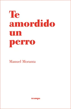 Manuel Moranta Te amordido un perro обложка книги