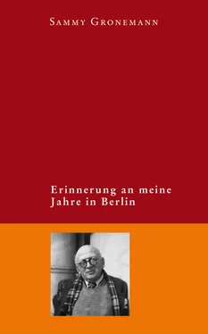 Sammy Gronemann Erinnerung an meine Jahre in Berlin обложка книги