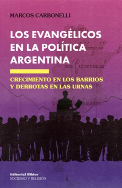 Marcos Carbonelli Los evangélicos en la política argentina обложка книги