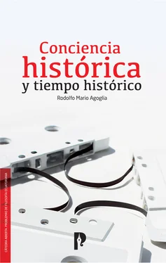 Rodolfo Mario Agoglia Conciencia histórica y tiempo histórico обложка книги