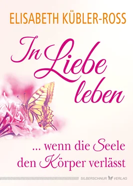 Elisabeth Kubler-Ross In Liebe leben обложка книги