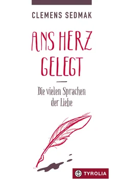 Clemens Sedmak Ans Herz gelegt обложка книги