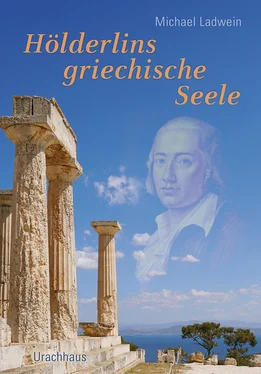 Michael Ladwein Hölderlins griechische Seele обложка книги
