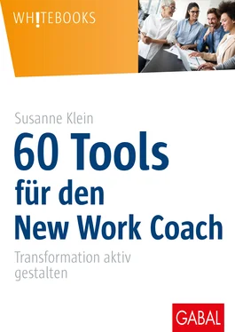 Susanne Klein 60 Tools für den New Work Coach обложка книги