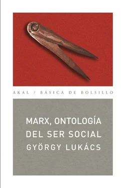 György Lukács Marx, ontología del ser social обложка книги