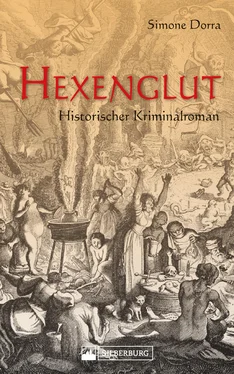 Simone Dorra Hexenglut. Historischer Kriminalroman. обложка книги