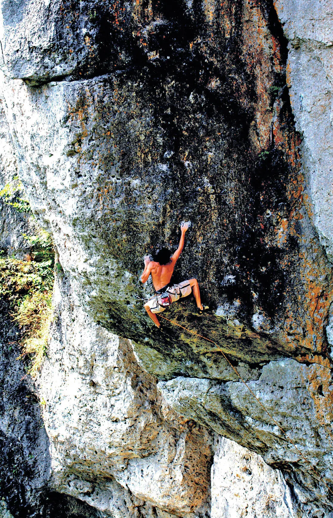 Klettertour im Frankenjura Deutschland Sommer 2005 Ein Mekka für - фото 8