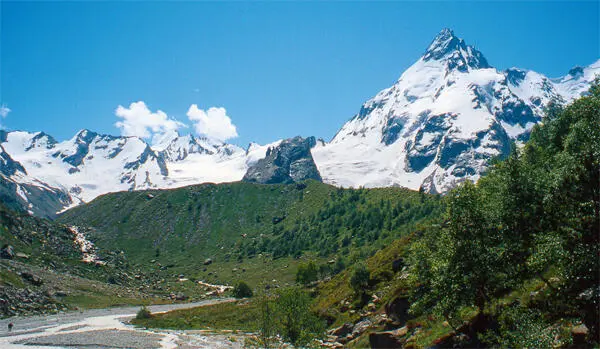 Bergwelt auf dem Weg zum GumachiPass Die nächsten Momente zeigen die - фото 3