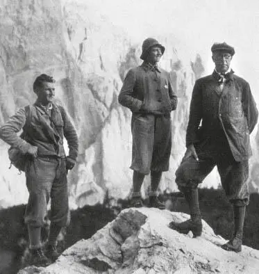 Der belgische König Albert I rechts engagierte Hans Steger und Paula - фото 34