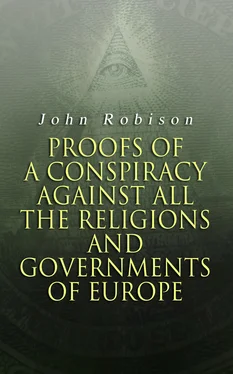 John Robison Proofs of a Conspiracy against all the Religions and Governments of Europe обложка книги