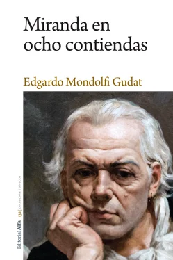 Edgardo Mondolfi Gudat Miranda en ocho contiendas обложка книги