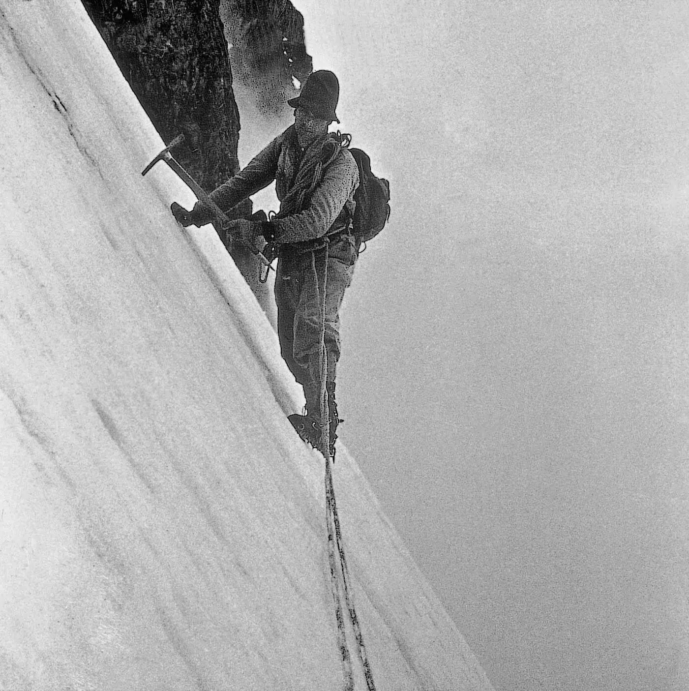 Hias Rebitsch im Ersten Eisfeld der EigerNordwand Andreas Hinterstoißer - фото 13