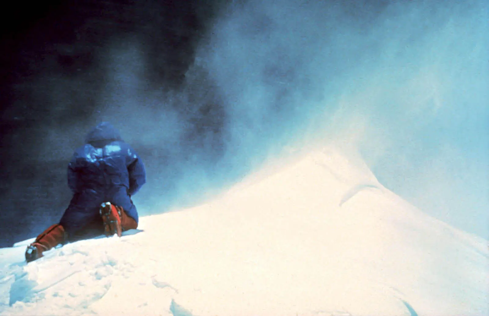 Peter Habeler am 8 Mai 1978 kurz vor dem Südgipfel Mit Reinhold Messner - фото 2