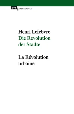 Henri Lefebvre Die Revolution der Städte обложка книги