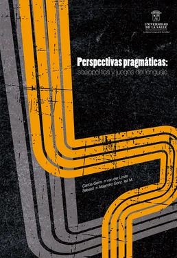 Carlos Germán van der Linde Perspectivas pragmáticas обложка книги