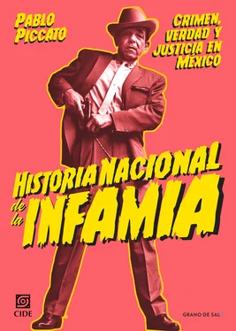 Pablo Piccato Historia nacional de la infamia обложка книги