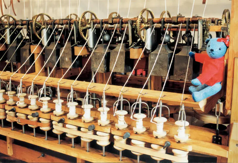 The first spinning machine was the spinning jenny It was still operated by - фото 13