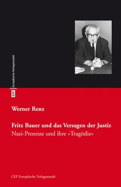 Werner Renz Fritz Bauer und das Versagen der Justiz обложка книги