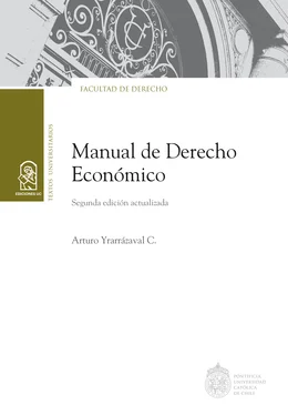 Arturo Yrarrázaval C. Manual de Derecho Económico обложка книги