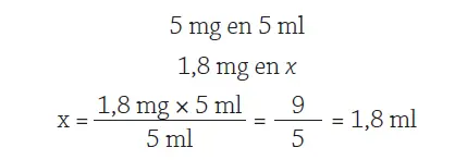 Este valor se aproxima a 2 ml Se le debe suministrar 1 ml cada 12 h o 2 ml en - фото 4