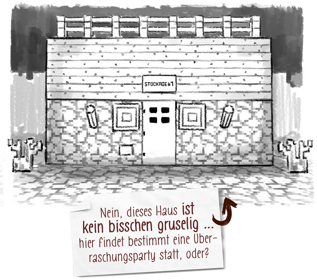Wir hielten vor dem Lagerhaus an einem Erd und Steinlager um genau zu sein - фото 16