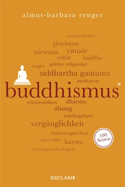 Almut-Barbara Renger Buddhismus. 100 Seiten обложка книги