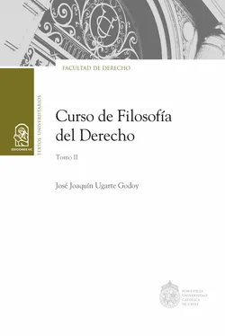 José Joaquín Ugarte Godoy Curso de Filosofía del Derecho. Tomo II обложка книги