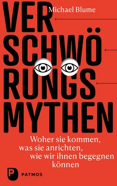 Michael Blume Verschwörungsmythen обложка книги