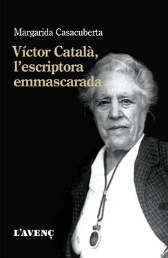 Margarida Casacuberta Víctor Català, l'escriptora emmascarada обложка книги