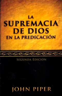John Piper La supremacía de Dios en la predicación обложка книги