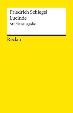 Friedrich Schlegel Lucinde. Ein Roman. Studienausgabe обложка книги