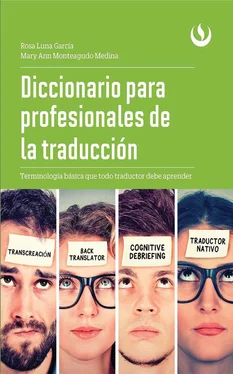 Rosa Luna García Diccionario para profesionales de la traducción обложка книги