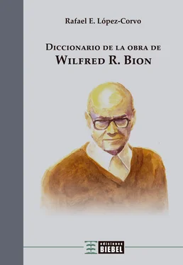 Rafael E. López-Corvo Diccionario de la obra de Wilfred R. Bion обложка книги