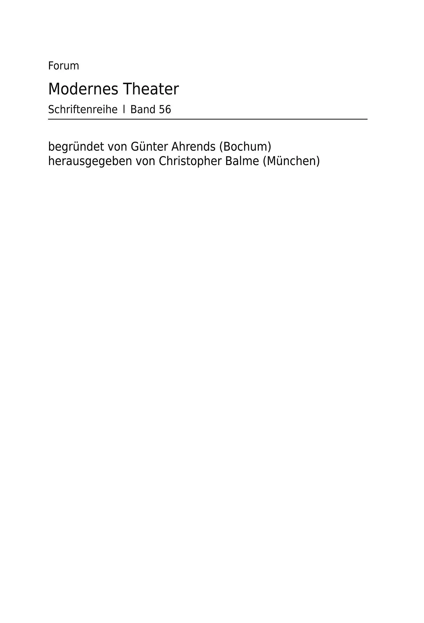 Christopher Balme Berenika SzymanskiDüll Methoden der Theaterwissenschaft - фото 1