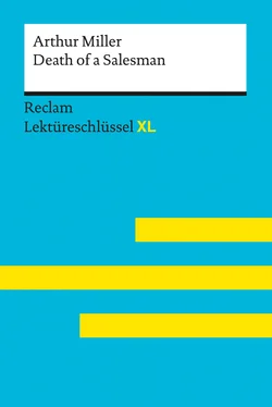 Rita Reinheimer-Wolf Death of a Salesman von Arthur Miller: Reclam Lektüreschlüssel XL обложка книги