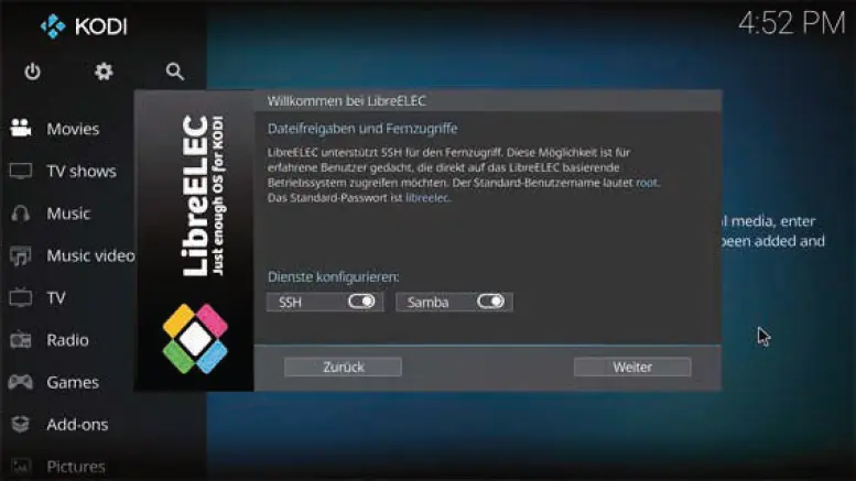 Netzwerkdienste zum Fernzugriff auf den Raspberry Pi einrichten 5Der - фото 15