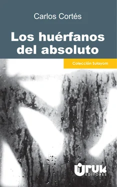 Carlos Cortés Los huérfanos del absoluto обложка книги