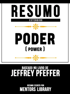 Mentors Library Resumo Estendido: Poder (Power) - Baseado No Livro De Jeffrey Pfeffer обложка книги