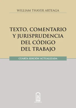 William Thayer Arteaga Texto, comentario y jurisprudencia del código del trabajo обложка книги