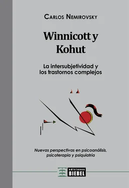 Carlos Nemirovsky Winnicott y Kohut - La intersubjetividad y los trastornos complejos обложка книги