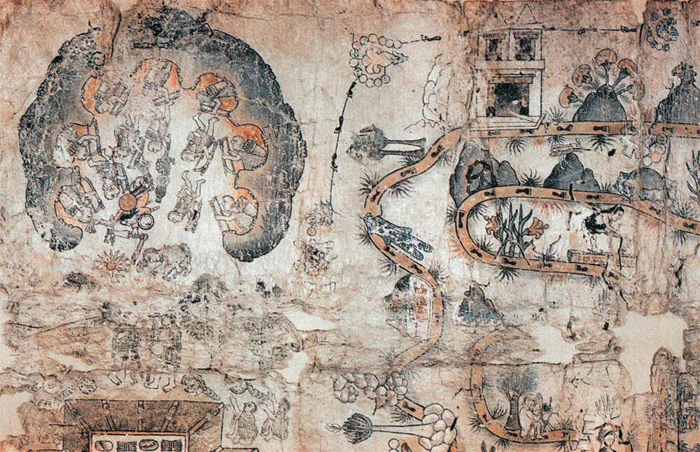 Figura 22 Detalle del Mapa de Cuauhtinchan tomado de Yoneda 1991 p 23 - фото 13
