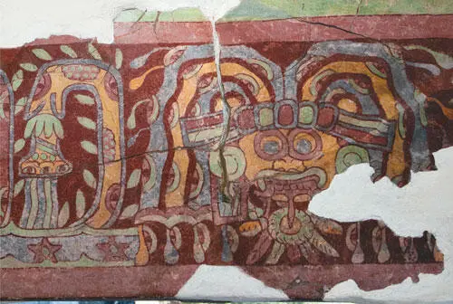 Figura 17 Representación de Tláloc en los murales de Tepantitla con un - фото 8
