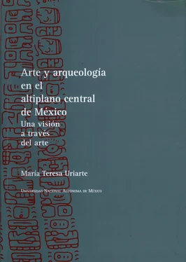 María Teresa Uriarte Arte y arqueología en el altiplano central de México обложка книги