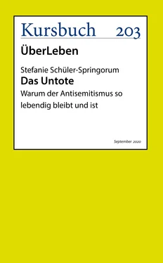 Prof. Dr. Stefanie Schüler-Springorum Das Untote обложка книги