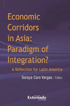 Varios autores Economic corridors in Asia : paradigm of integration? A reflection for Latin America обложка книги