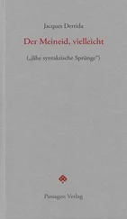 Jacques Derrida - Der Meineid, vielleicht