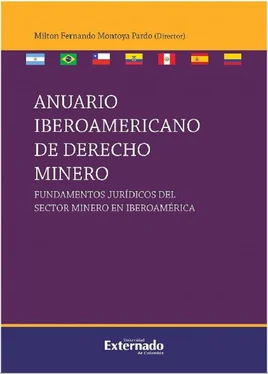 Varios autores Anuario iberoamericano de derecho minero обложка книги