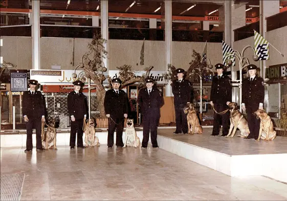 De hondenbrigade in HC tijdens iedere dienst was er een hondengeleider - фото 1